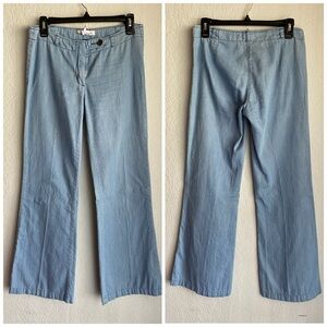 BCBGeneration Light Blue Wide Leg Pants